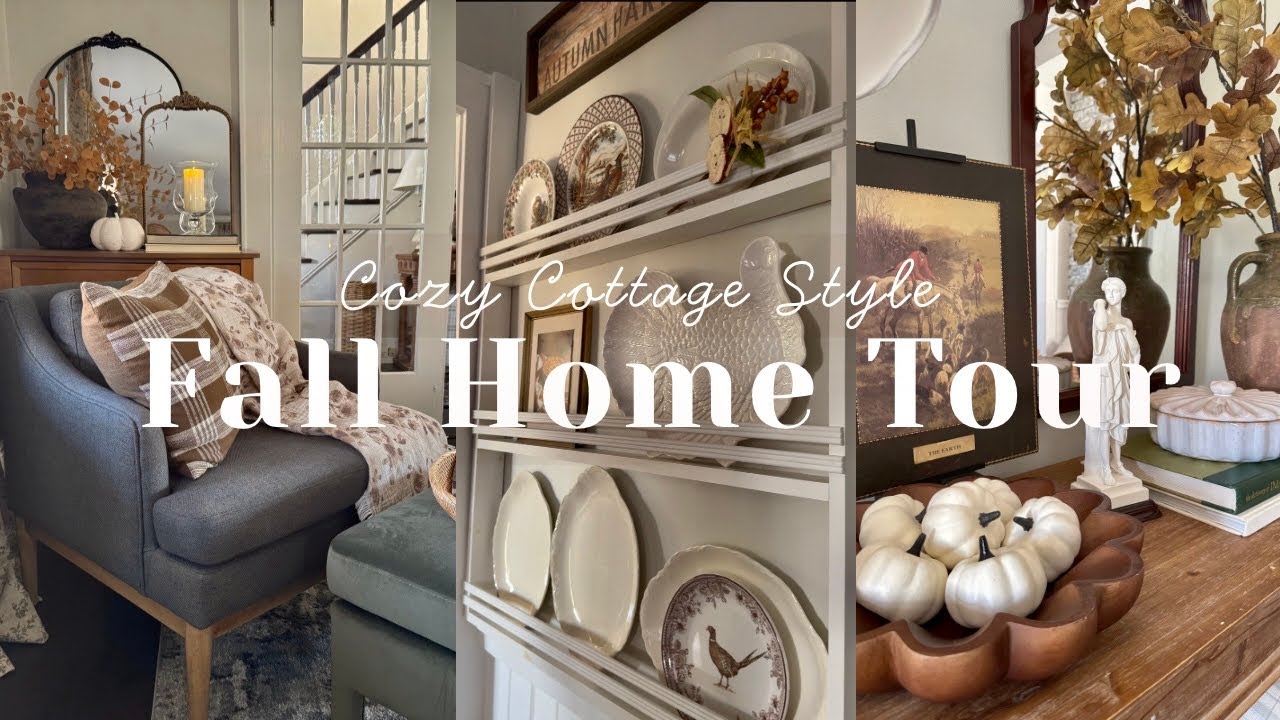 Cozy Cottage Fall Home Tour 2025