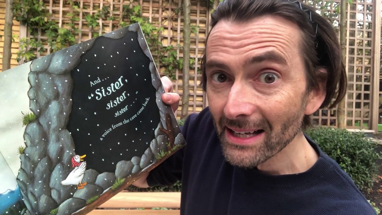 David Tennant for Save with Stories reading 