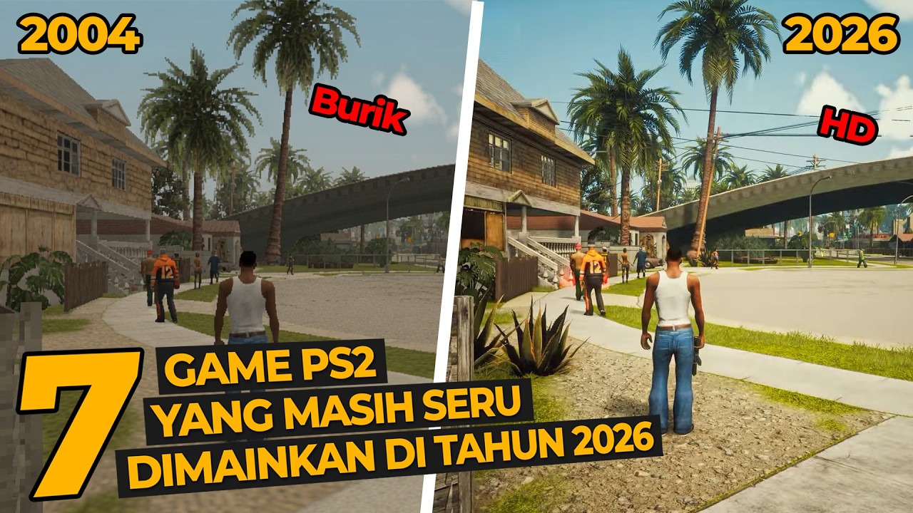7 Game PS2 Yang Masih Layak Dimainkan Di 2026 !