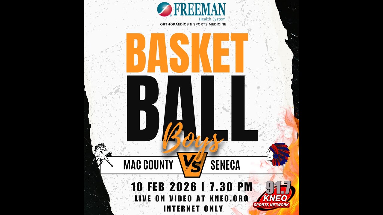 McDonald County at Seneca Boy's Basketball 02/10/26