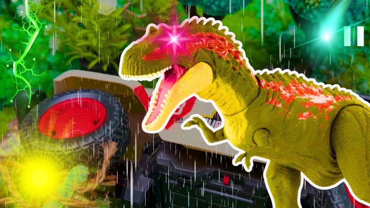 🏃 Human Escape from Albertosaurus, Masiakasaurus & Rugops | Jurassic World Fan Film Thriller!