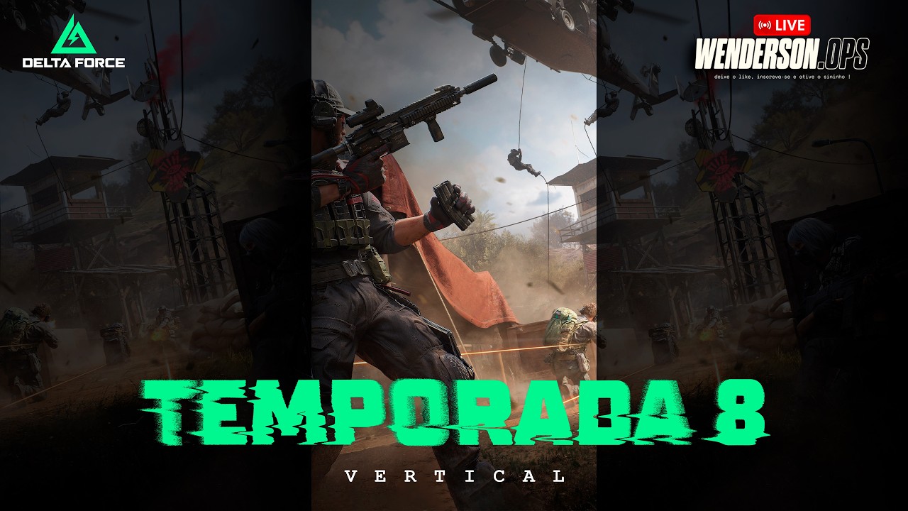 EXTRAÇÃO OU MORTE: 🎯 A Operação Começa Agora! - DELTA FORCE | MOBILE [ VERTICAL ]
