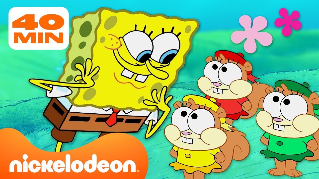 SpongeBob | SpongeBobs BESTE familiemomenten! | Compilatie van 50 minuten | Nickelodeon Nederlands