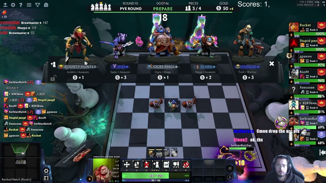 Meepo SF! Dota Auto Chess S28!