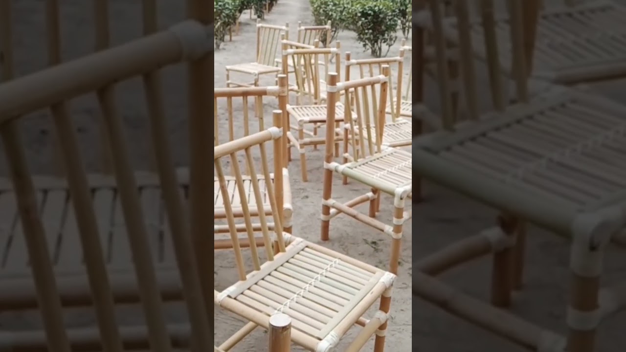 Bamboo dining set..