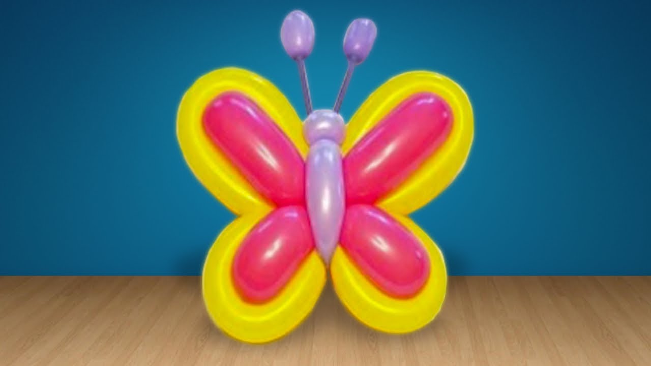 Butterfly of balloons.