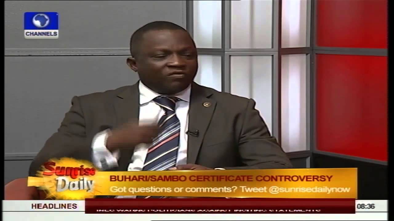 Certificate Controversy: INEC Cannot Disqualify Buhari, Sambo - Analyst Pt.1