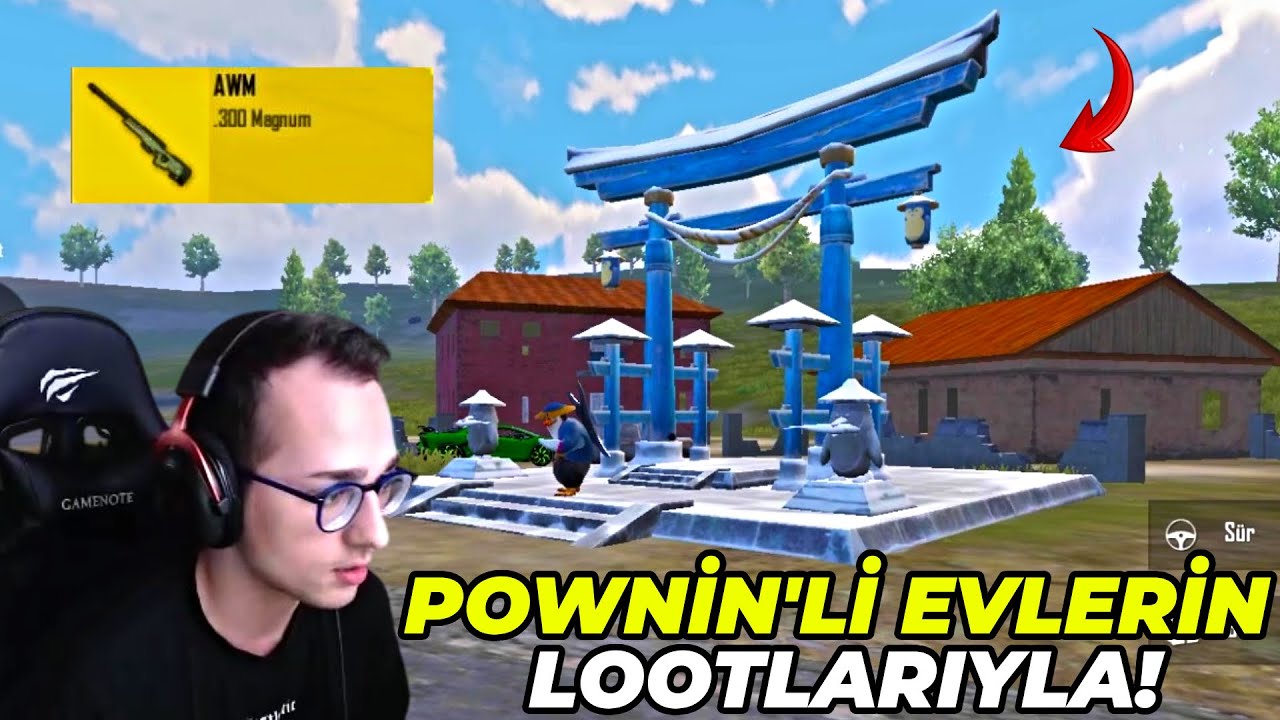 POWNİN ÇIKAN EVLERİN LOOTLARIYLA WIN ALMAK ! PUBG MOBILE