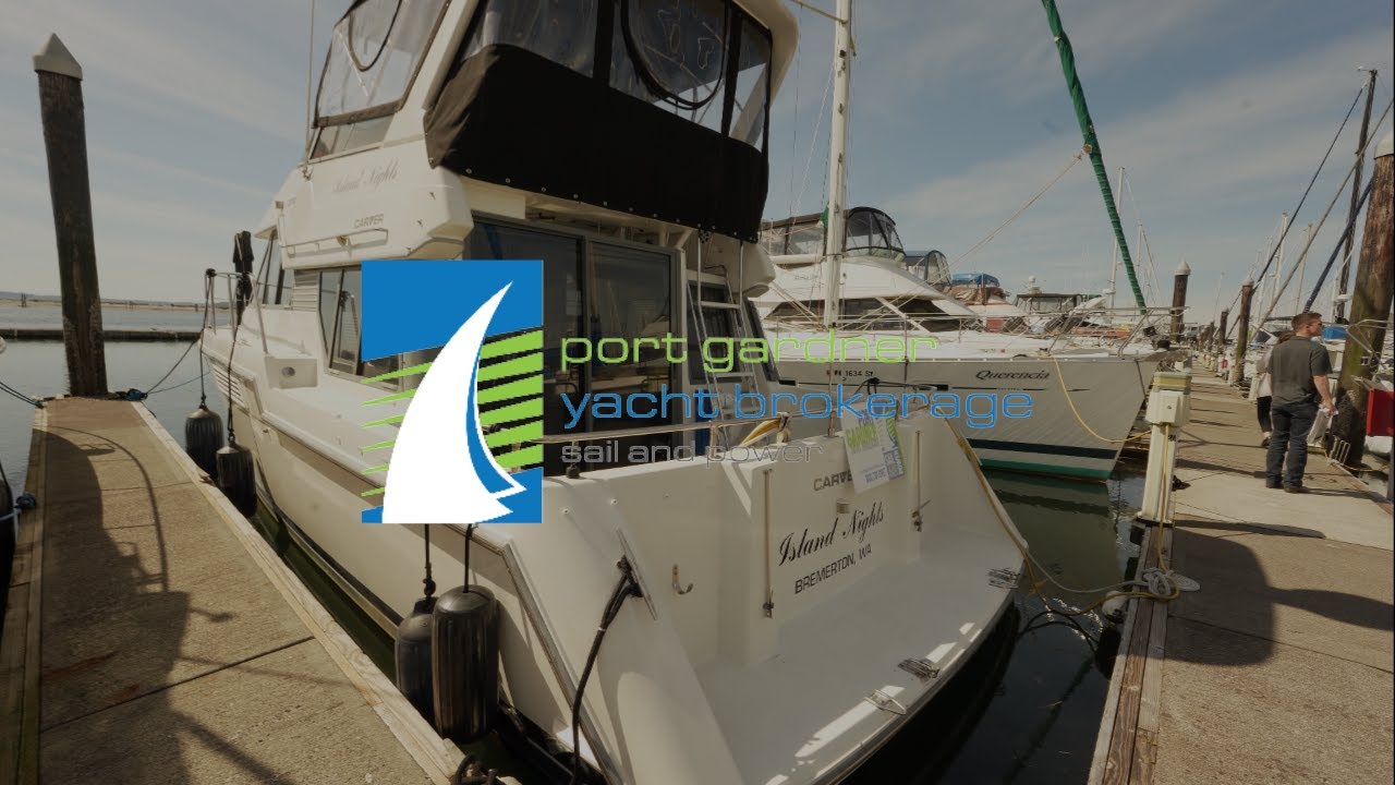 1995 Carver 370 Voyager - Island Nights