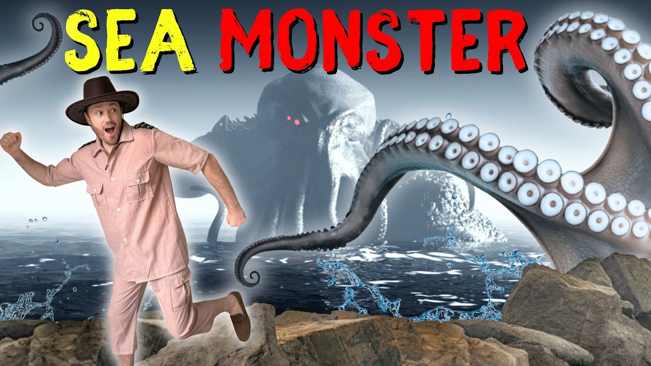 Охота на гигантских морских чудовищ 🌊🐙 Морские приключения с исследователем Райли
