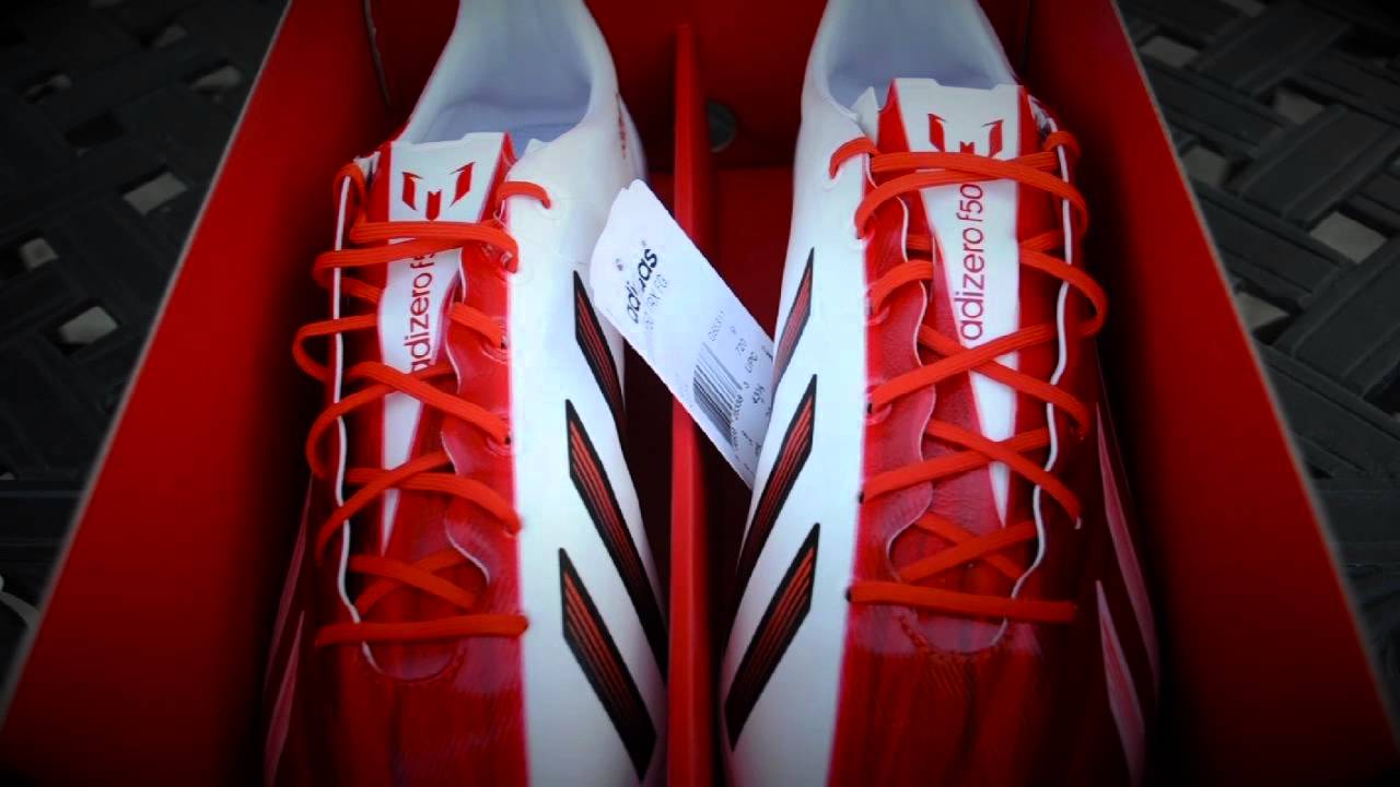 Adidas F50 adizero miCoach 2 Synthetic Messi Colorway- Unboxing