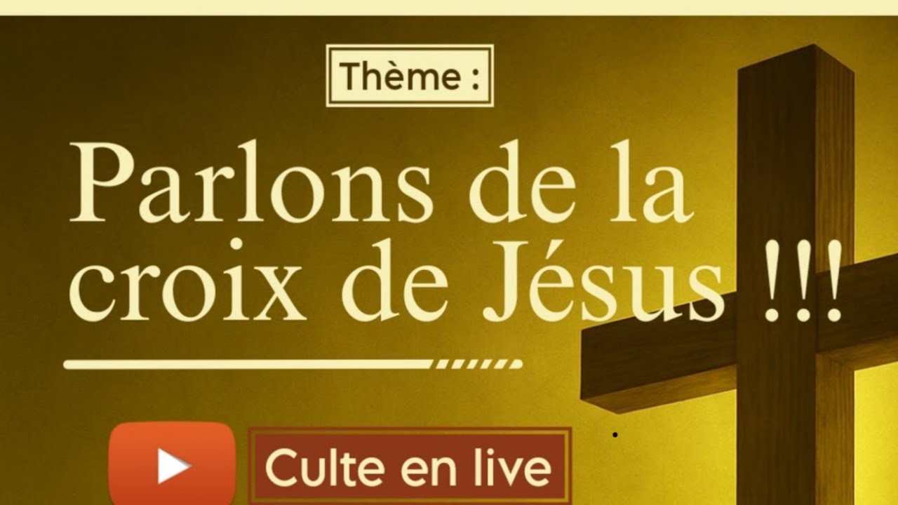 Parlons de la croix de Jésus !!!