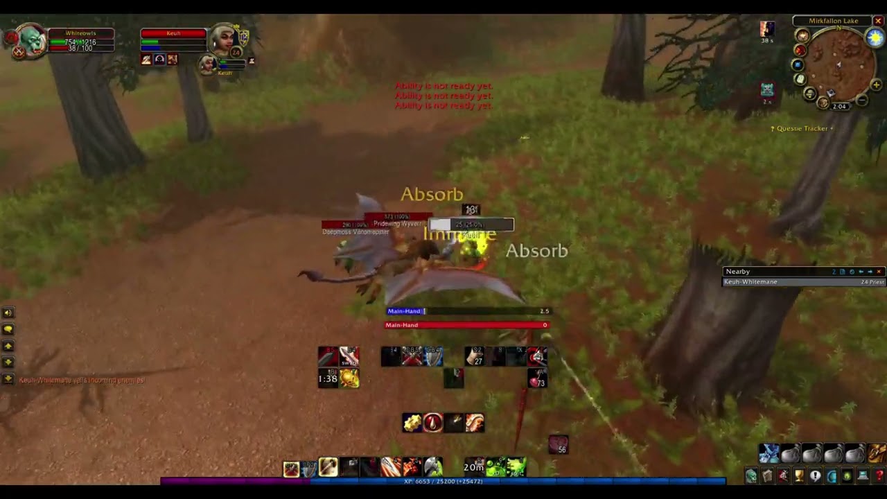 WoW Vanilla Classic Lowbie Orc Warrior World PvP L2Peeeage: Rattlegore