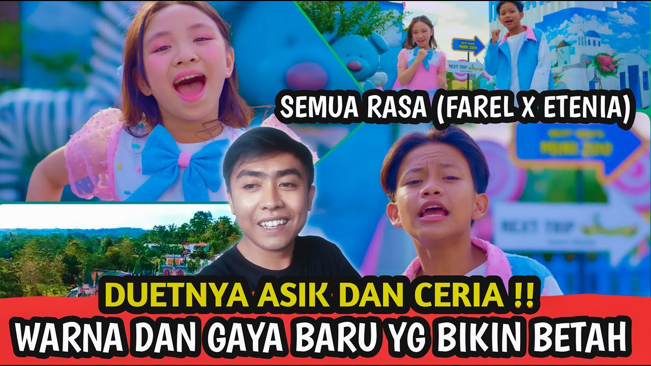 COOL ABIEZ !! FAREL PRAYOGA FEAT ETENIA CROFT - SEMUA RASA (OFFICIAL MUSIC VIDEO) REACTION
