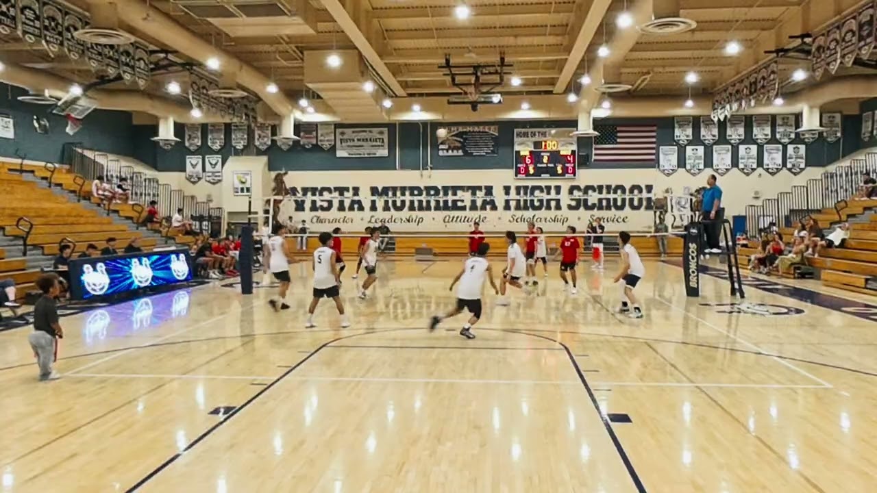VISTA MURRIETA BRONCOS vs MURRIETA VALLEY NIGHTHAWKS // 3.17.26 // JV boys volleyball.