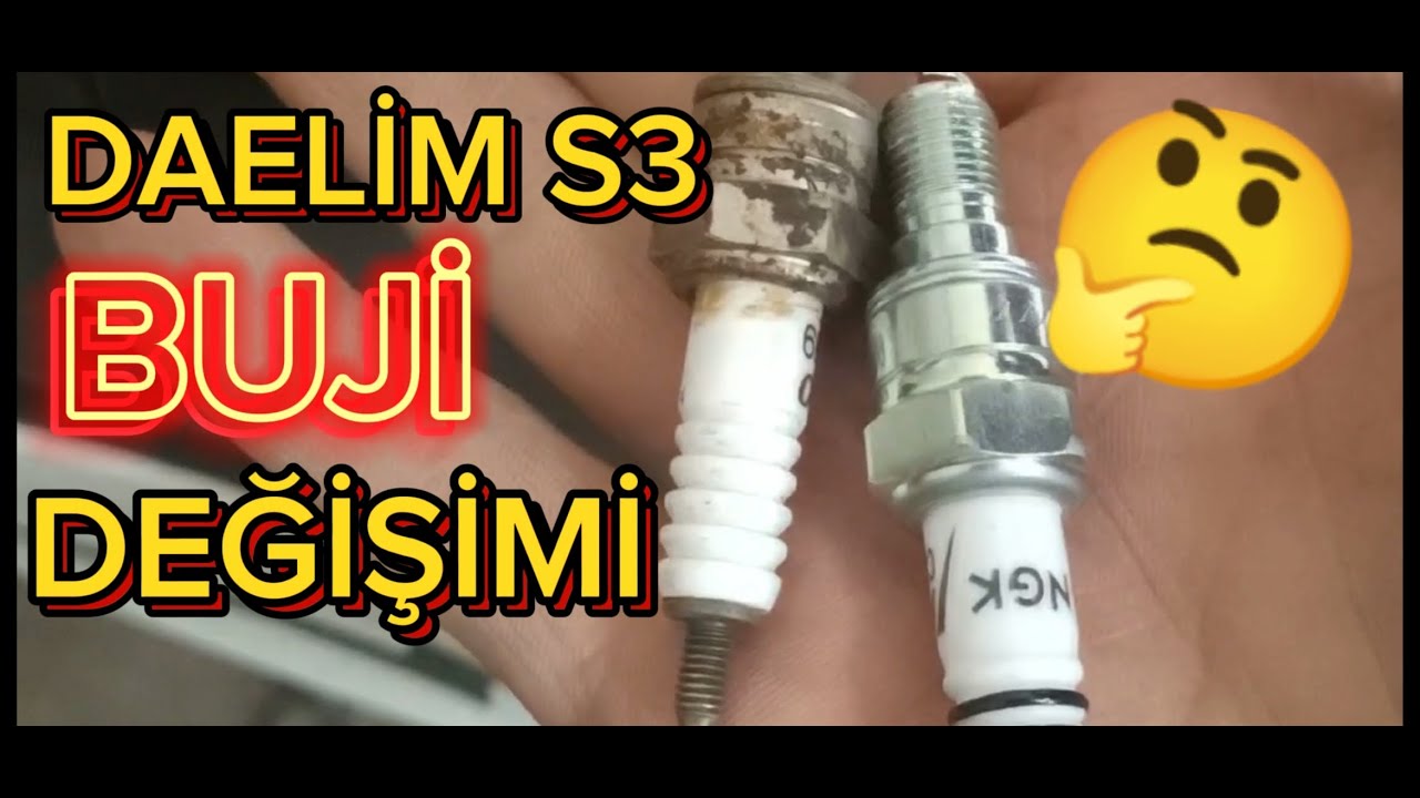 MOTORSİKLET BUJİ DEĞİŞİMİ🇹🇷DAELİM S3 250 BUJİ DEĞİŞİMİ 🇹🇷 SCOOTER BUJİSİ NASIL DEĞİŞİR.