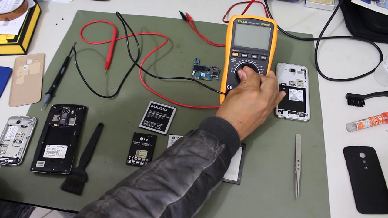 CELULAR NÃO LIGA PROBLEMAS COM A BATERIA