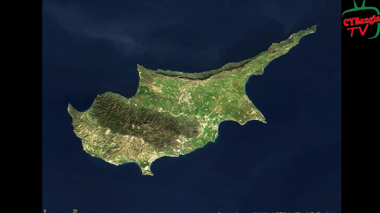 Nicosia To larnaca driving through Λευκωσία στη Λάρνακα την οδήγηση μέσα