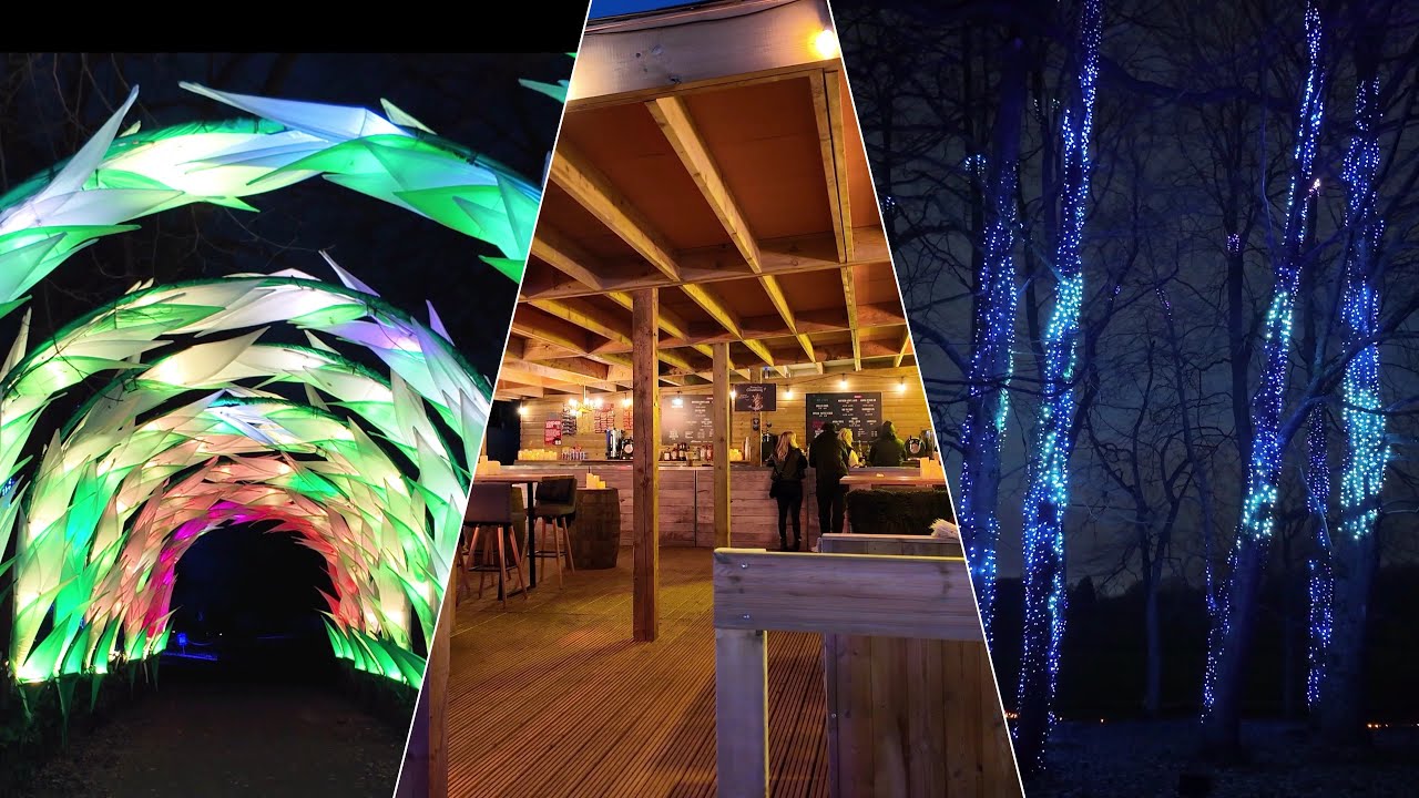 The Northern Lights at Heaton Park Manchester December 2025