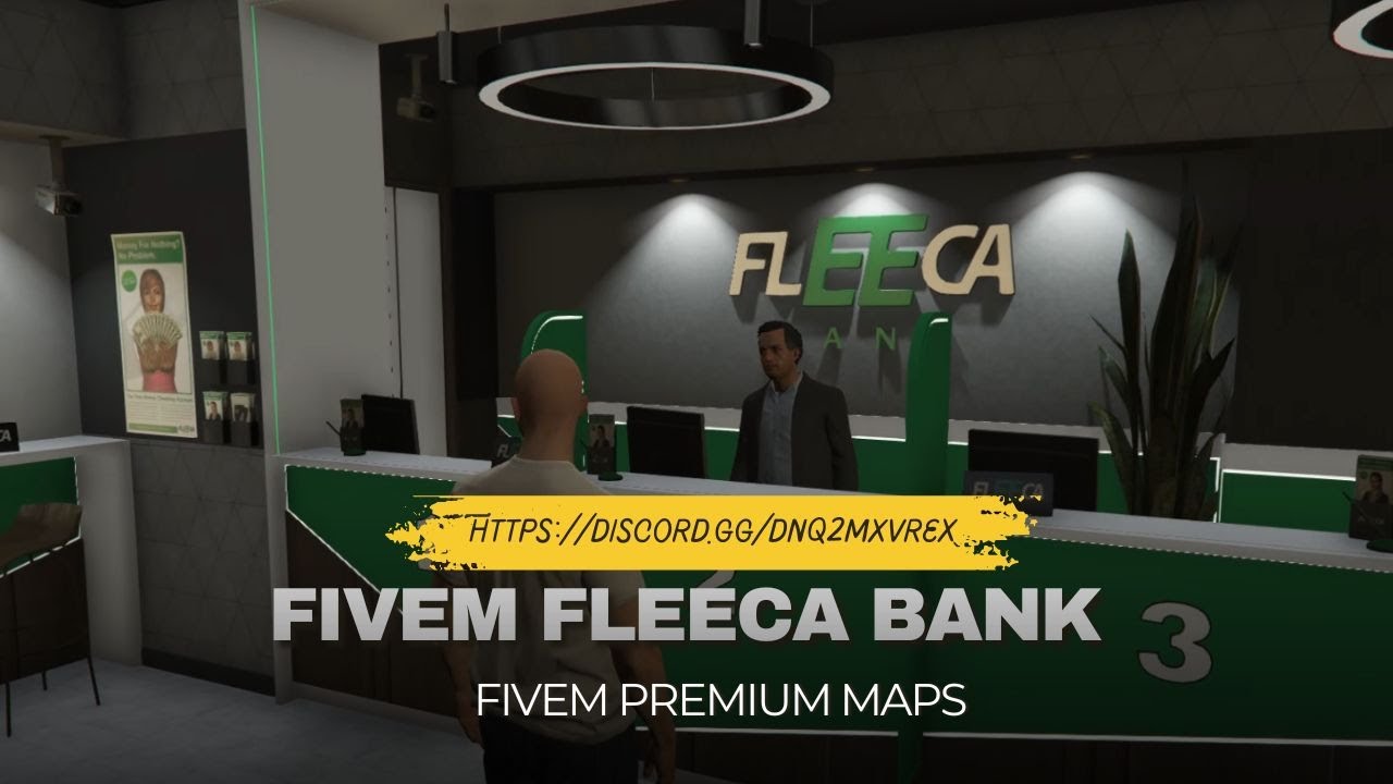 FiveM Fleeca Bank MLO | GTA V RP Bank Map