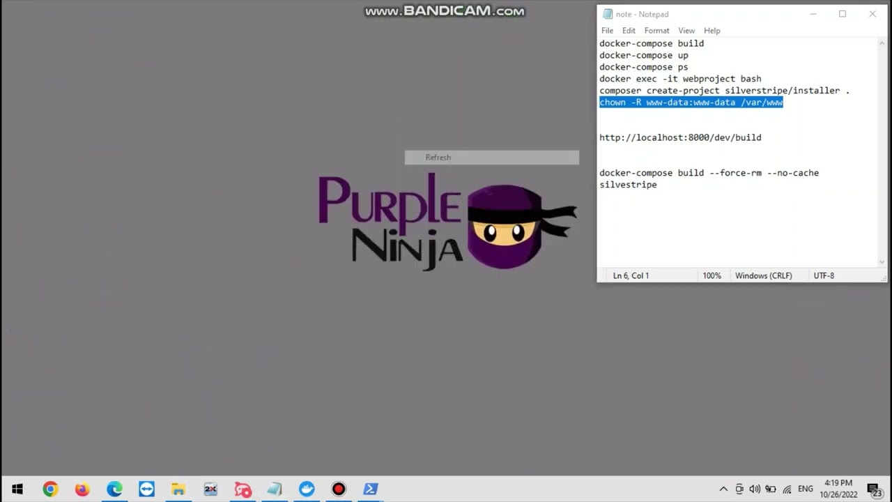 How to install Silverstripe with Docker Desktop on Windows Computer
