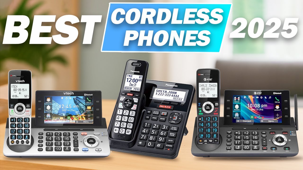 TOP 5 Best Cordless Phone in 2025!