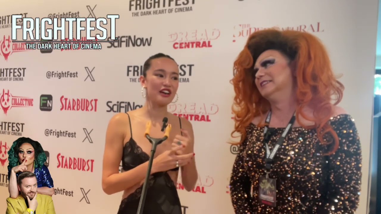 Red Carpet chaos with @derekandorlado at Frightfest