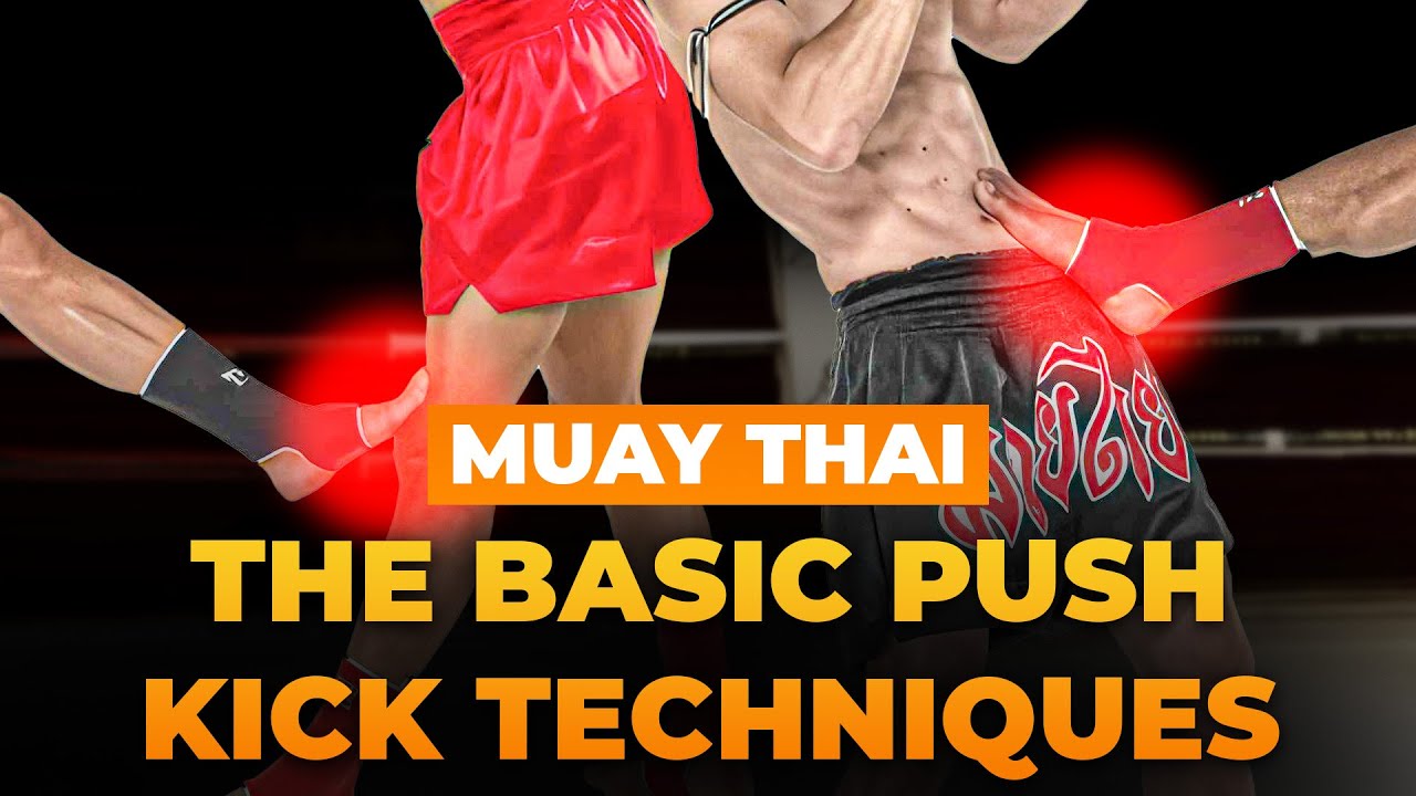MUAY THAI PUSH KICK Techniques – The BASICS! | Training at Home 2025