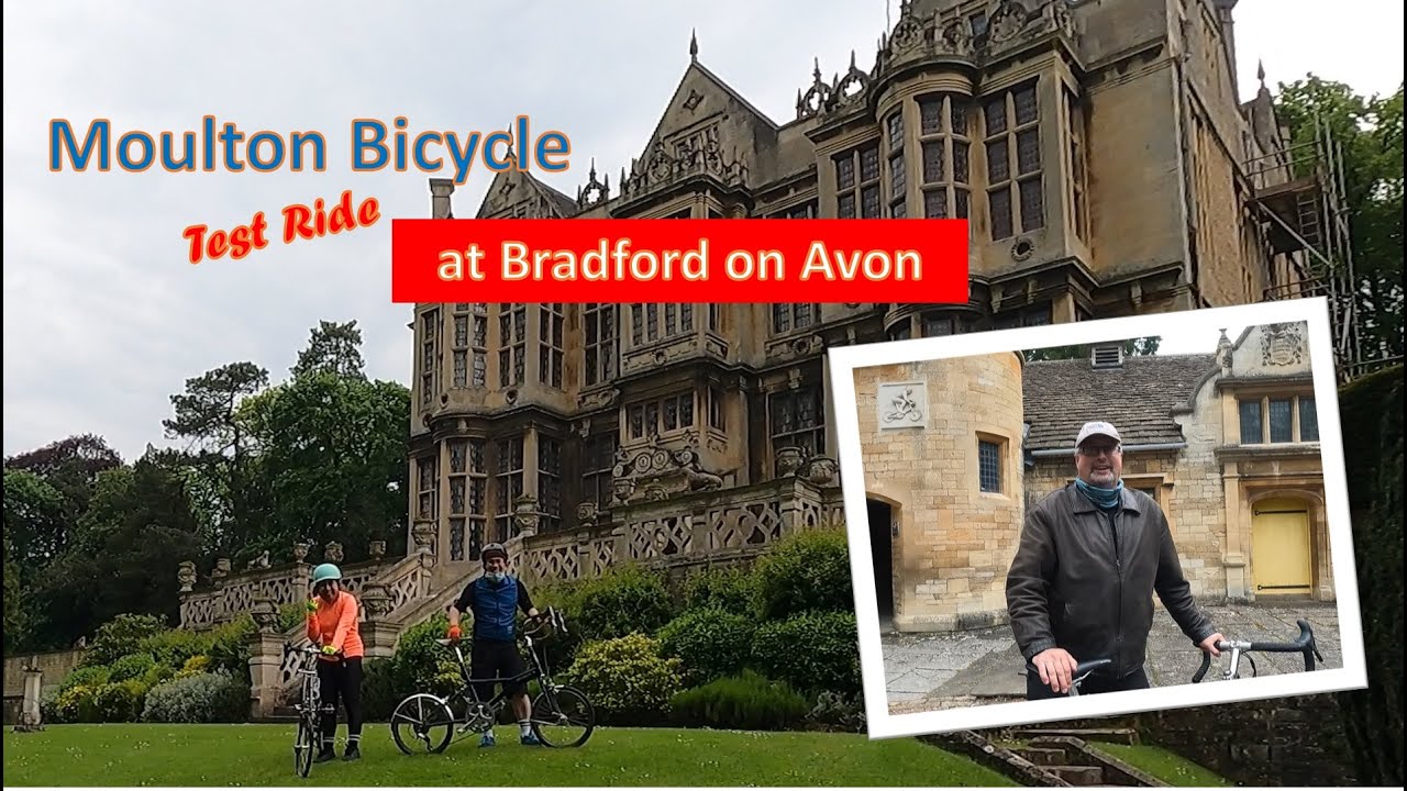 Moulton bike Test ride at Moulton bicycle company I Bradford on Avon