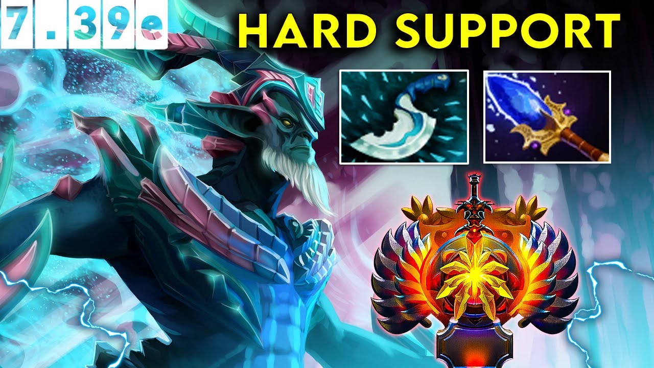 leshrac Immortal Hard Support - Dota 2 Patch 7.39d Pro Pub Gameplay