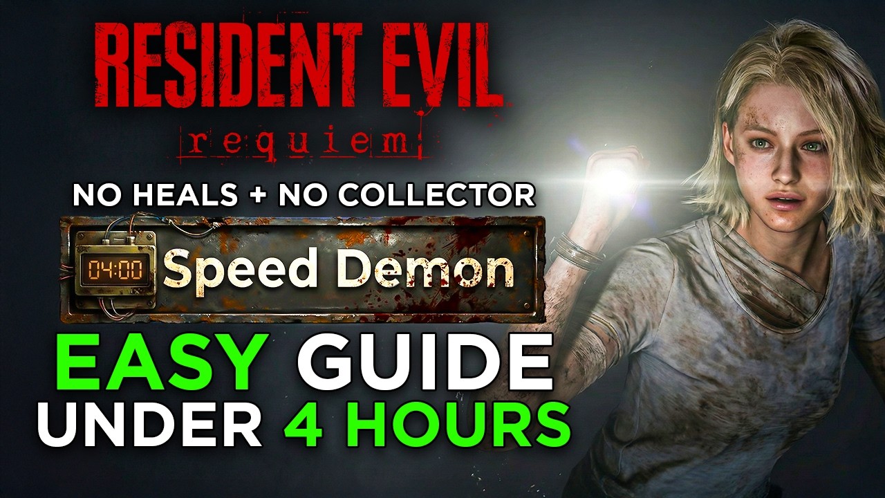 Speed Demon + Minimalist + Never Touch the Stuff Guide! Full Resident Evil Reqiuem Walkthrough