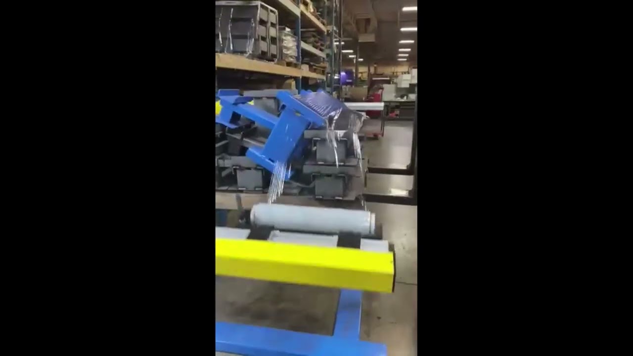 The Wrapper Portable Horizontal Pallet Wrapper