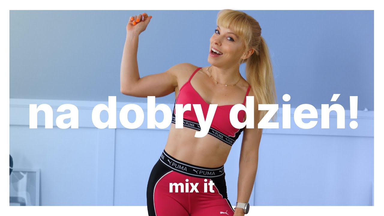 SZYBKI TRENING NA RANO | 10 MIN. POBUDKA | PORANNA GIMNASTYKA | MIX IT ⌛ | Codziennie Fit