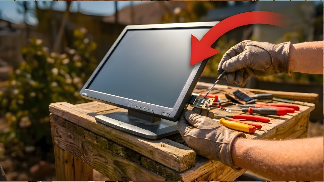 Не выбрасывайте сломанные мониторы! Этот ГЕНИАЛЬНЫЙ инструмент нужен каждому дому 🖥️💡😱