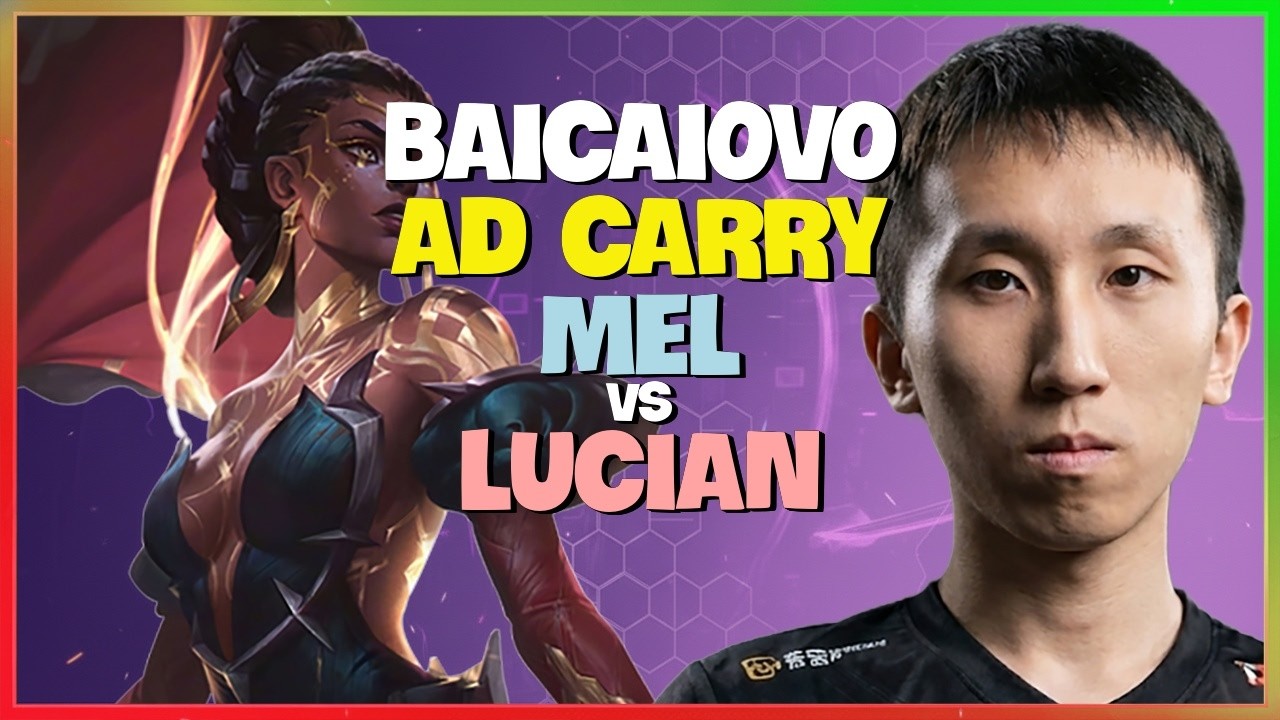Challenger Mel : This CN Super Server Legend is DEVASTATING Lucian with INSANE Kiting - Engsub