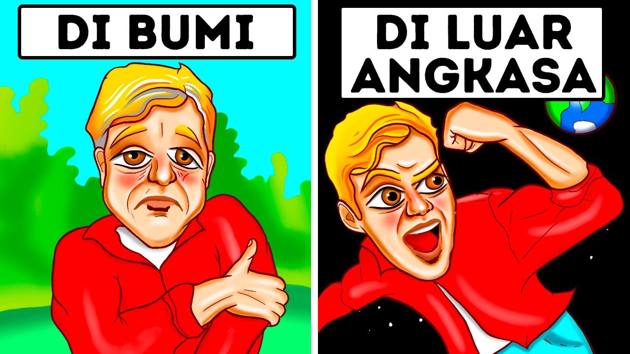 Ini Alasan Kita Menua Lebih Lambat di Luar Angkasa (Penjelasan Einstein)
