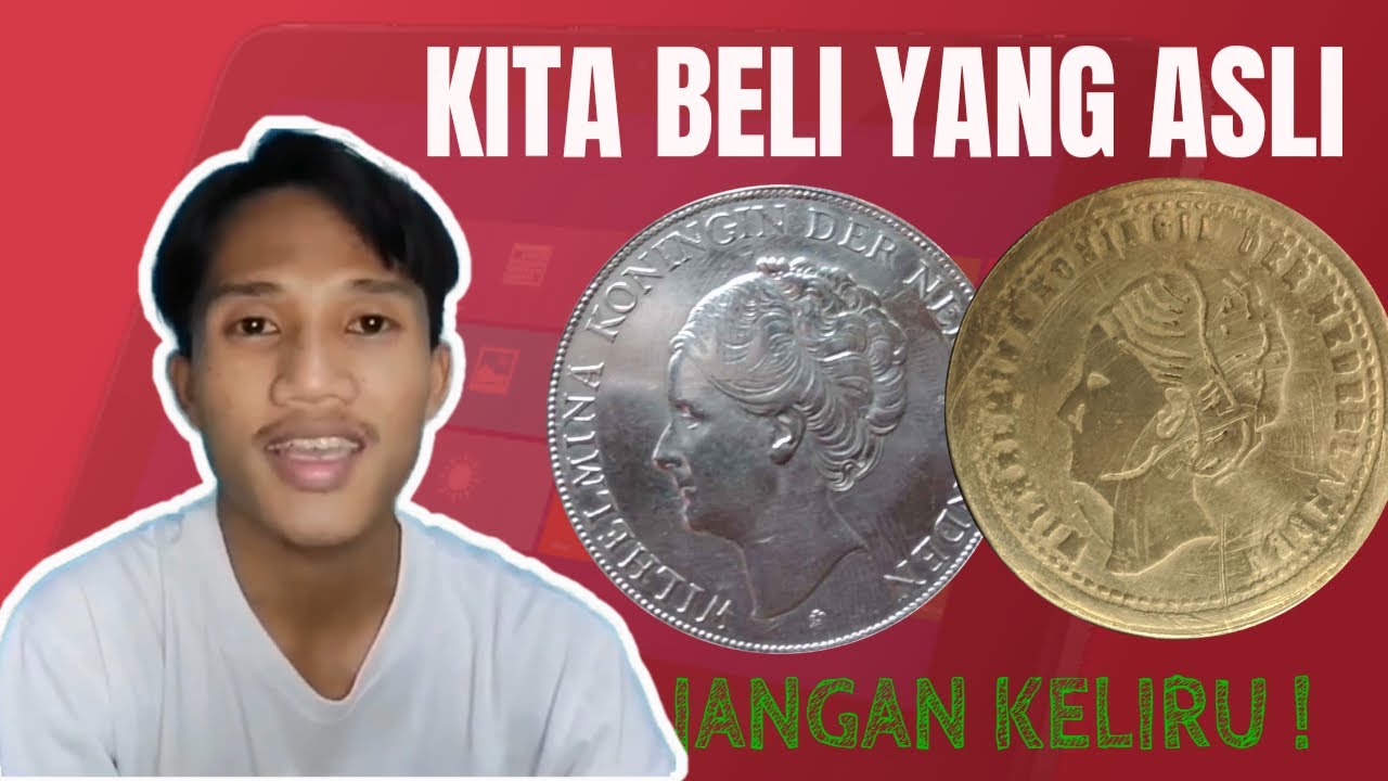 UANG KUNO YANG DICARI KOLEKTOR,  KOIN KUNO RATU WILHELMINA KONINGIN DER NEDERLANDEN