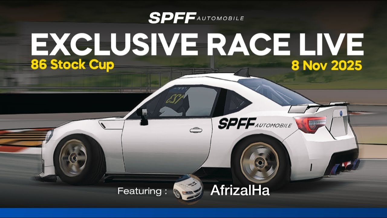 SPFF EXCLUSIVE RACE LIVE FEATURING AFRIZALHA 🔴🏁
