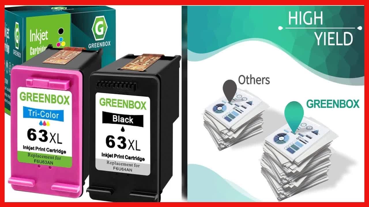Affordable and Reliable Replacement for HP 63XL Ink Cartridges