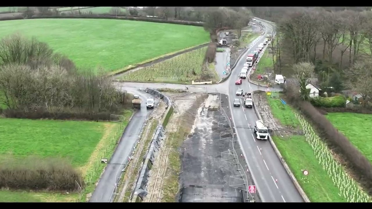 A40 Llanddewi Felffre i Redstone Cross / Llanddewi Velfrey to Redstone Cross