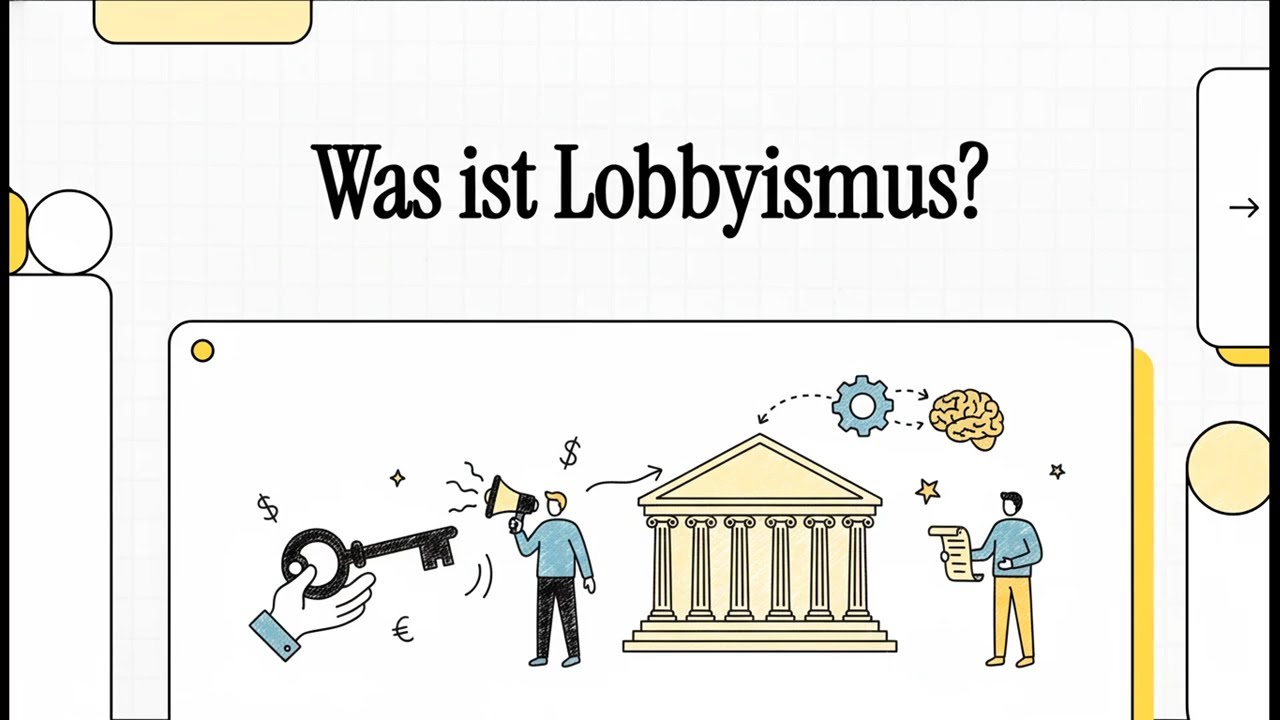 Was ist Lobbyismus? | EINFACH ERKL&Auml;RT