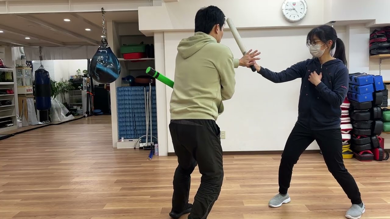 武庫之荘でカリ・シラット・詠春拳　2026年3月4日　復習動画4