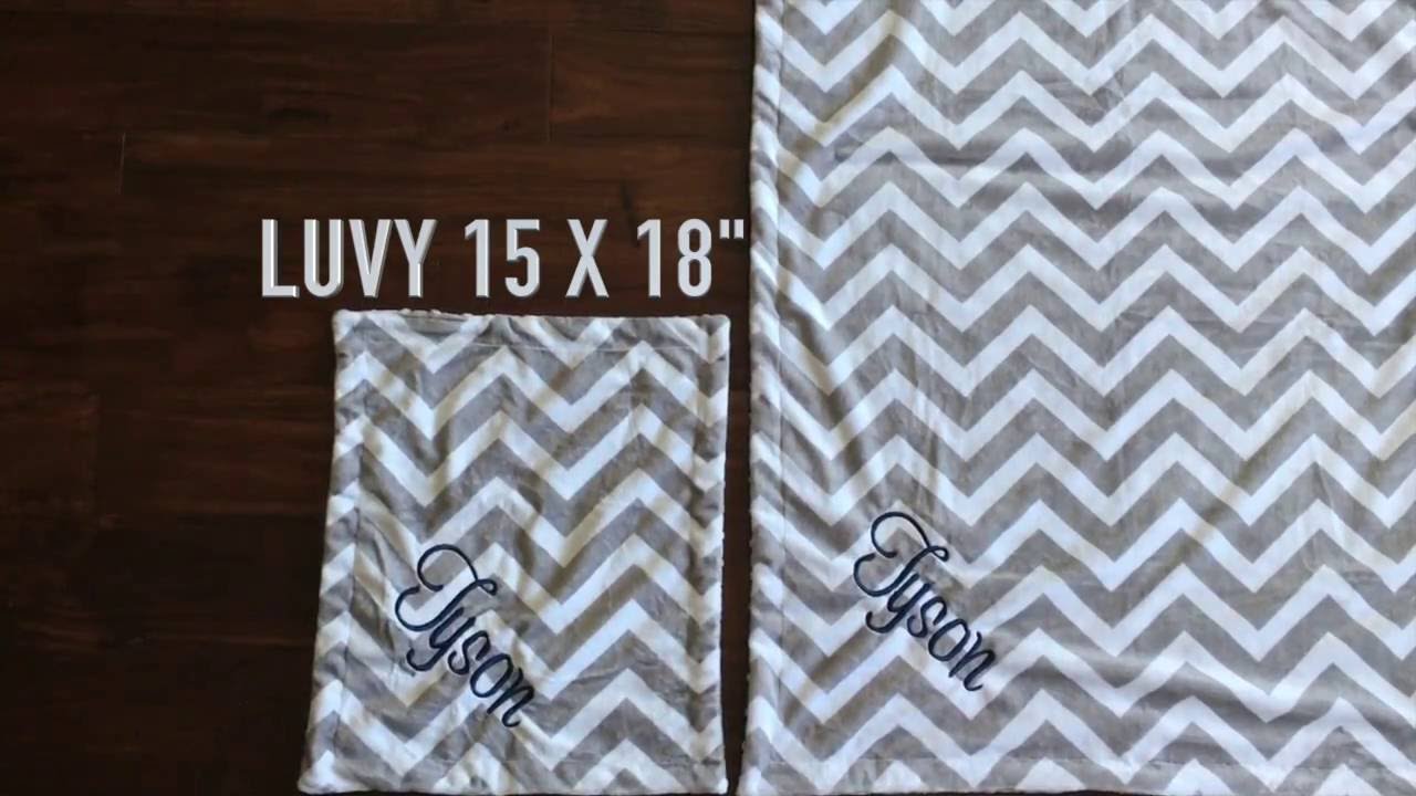 Minky Baby Gifts SIZING VIDEO 1