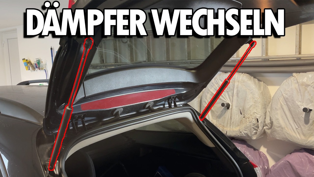 Heckklappendämpfer wechseln - Dämpfer, Gasfeder, Gasdruckfeder