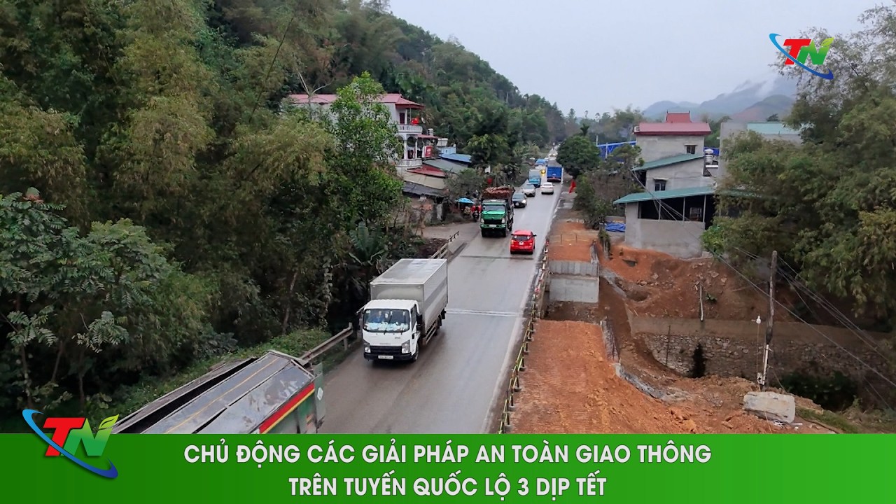 Chủ động các giải pháp an toàn giao thông trên tuyến Quốc lộ 3 dịp Tết