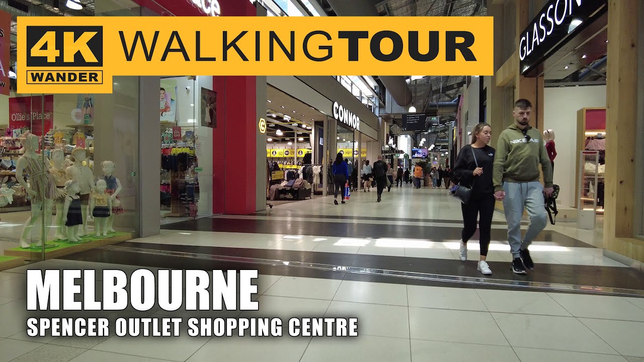 Spencer Outlet Shopping Centre Walking Tour in Melbourne, Australia (4K 60fps)