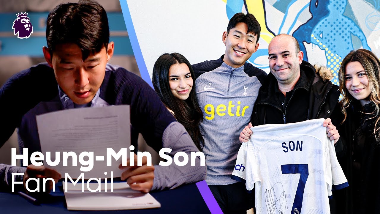'I'M GETTING EMOTIONAL...' 😢 Heartwarming moment Heung-Min Son surprises Spurs fan | Fan Mail