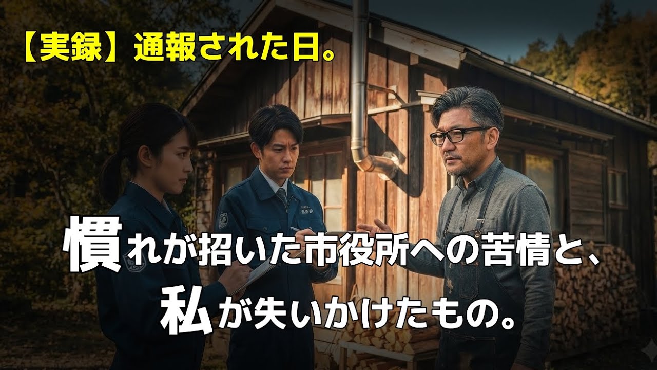 慣れた頃に一番やらかす。市役所が来て気付いた薪ストーブの落とし穴