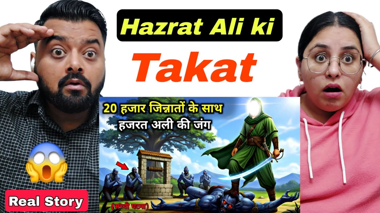 20 Hazar Jinn Ke Sath Hazrat Ali Ki Jung | Hazrat Ali Ki Takat Ka Waqia | Indian Reaction 