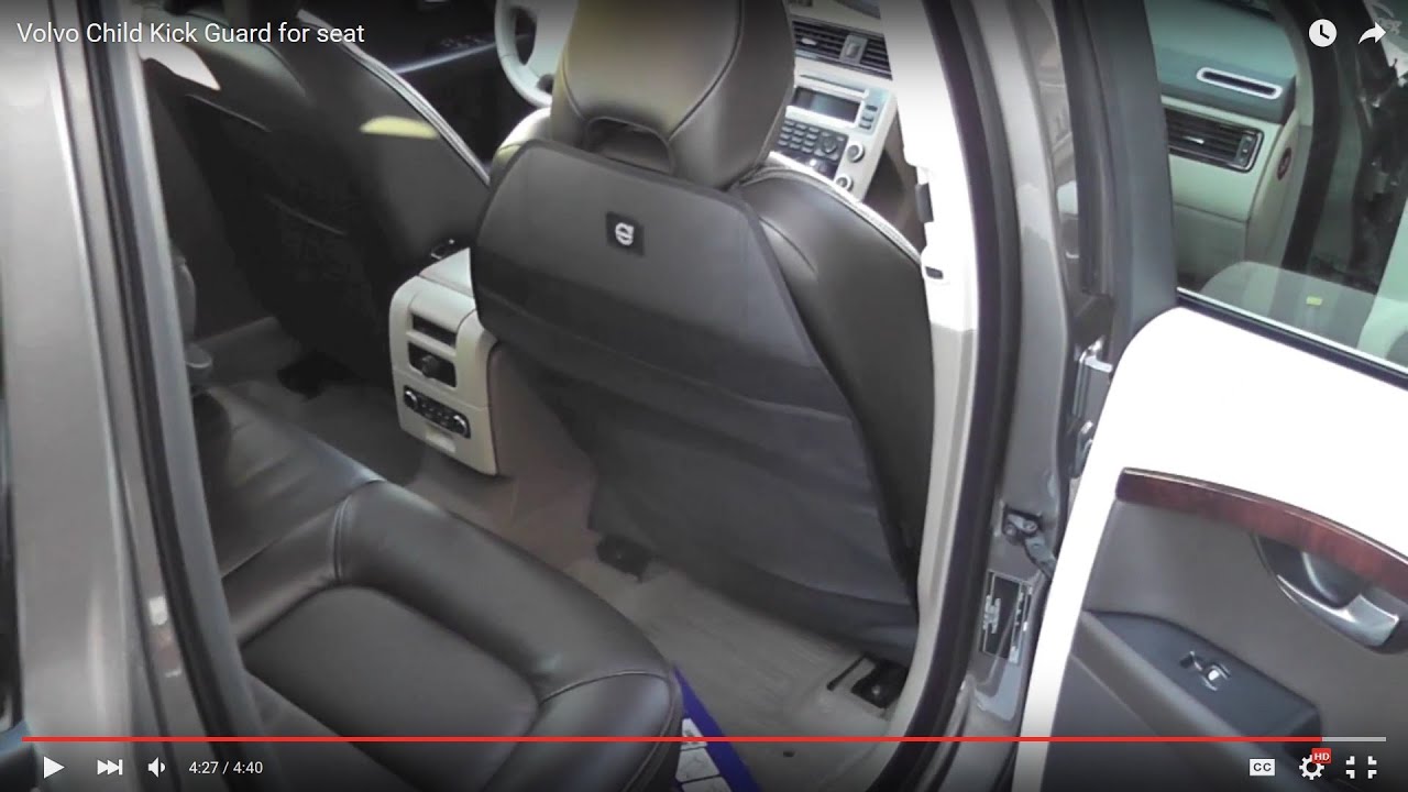 Volvo Child Kick Guard for seat